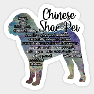 Chinese Shar Pei Sticker